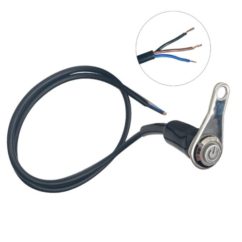 Motorcycle Handlebar Switch Moto Light Controller Warning Light Control Button - Picture 3 of 9