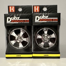 (2) DUBZ Spinning Rim Auto Air Freshener Disp...