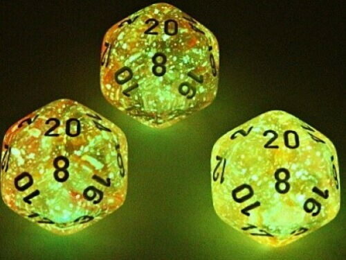 Chessex Lab Dice 4 CHX 30041 Nebula Supernova/White Chessex Lab Dice 4 CHX 30041 Nebula Supernova/White