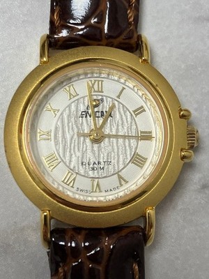 Working condition ENICAR Enicar Quartz Ladies Watch 902.8632 Japan