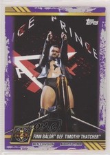 2021 Topps WWE NXT Purple Finn Bálor def Timothy Thatcher #60 0nr3