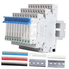 10Pcs Relay Electromagnetic Power Relay Miniature 24V Coil DC/AC Signal Bronze