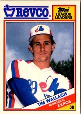 1988 Topps Revco League Leaders Tim Wallach #6 Montreal Expos Baseball Card