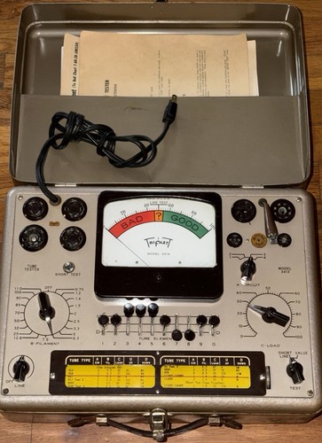 BEAUTIFUL Triplett 3413A Tube Tester REFURBISHED/SERVICED/CALIBRATED & READY!