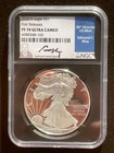 2020-S $1 SILVER AMERICAN EAGLE NGC PF70 First Releases EDMUND C MOY : 06992