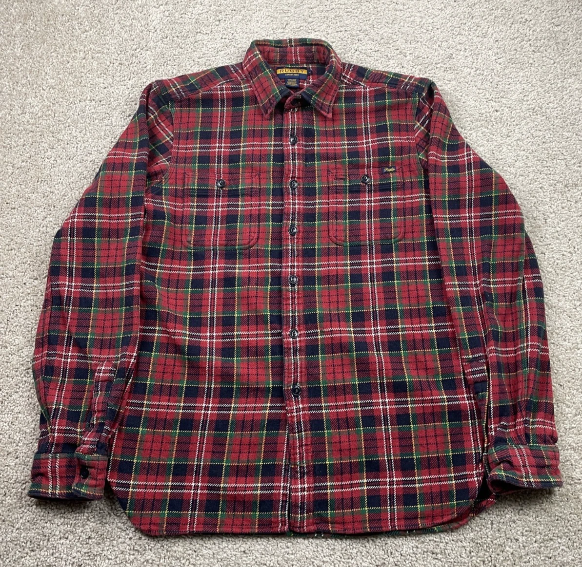 ralph lauren rugby flannel products for sale | eBay