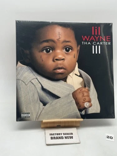 Lil Wayne – Tha Carter III (Vol.1) 2XLP Brand New/Sealed Vinyl 2008