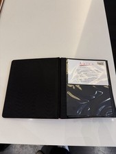 Raika Top Grain Italian Leather Orange Photo Album w 20 Pages 10" x 11"