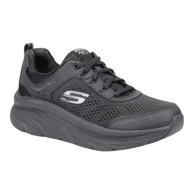 Womens Skechers D'Lux Walker Shoes Size 9 .5  -149023 All Black Relax Fit Memory