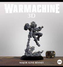 Warmachine Crucible Guard Major Aline Bennet ...