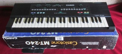 Vintage Casio MT-240 キーボード MIDIシンセサイザー Casio Casiotone MT-240 Electronic MIDI Piano Keyboard - YouTube