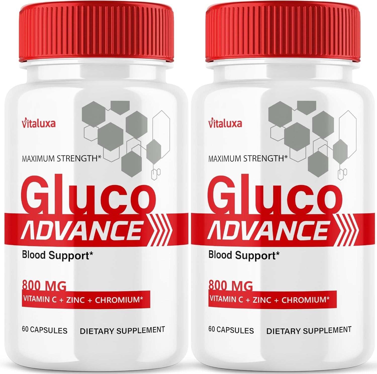 Gluco Advance: 2-Pack Capsules for Blood Sugar Balance & Joint Health Essentials thumbnail 3