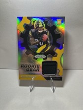 2025 Panini Prizm Kaleb Johnson Rookie Gear Patch #RGR-KJN Steelers