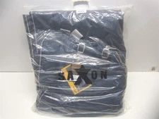 Saxon 63" Navy/White Channel Quilt Stable Standard Neck Medium Stable Blanket 