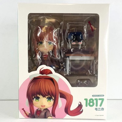 NEW Doki Doki Literature Club! Monika Nendoroid 1817 PVC Action Figure Toys Gift