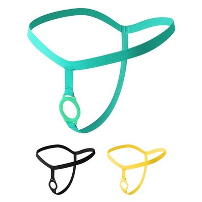 Herren bequeme elastische Cockstrap Unterhose G Strings Polyester atmungsaktiv