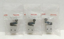 Lot of 3 Rexroth 0820408003 Pneumatic Roller Lever Valve 3/2-Way G1/8