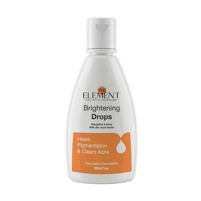 The Element Brightening Drops with Manjistha & Amla For Dull & Dry Skin 30ml