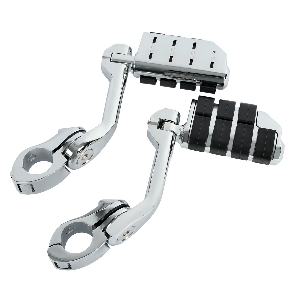 Pedane piloto adatto per Harley Davidson Softail Sport Glide 18-25 Craftride ST12 cromo ✓ Compra ora