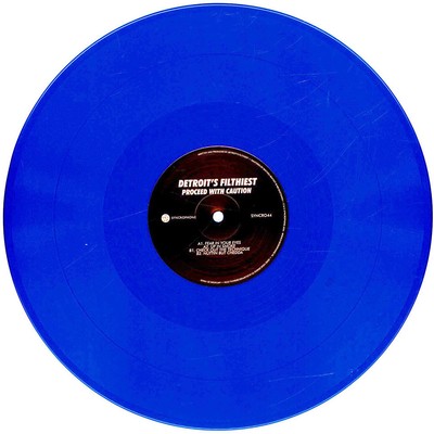 Detroit's Filthiest - Proceed With Caution Blue Vinyl Edt (2023 - EU - Original)