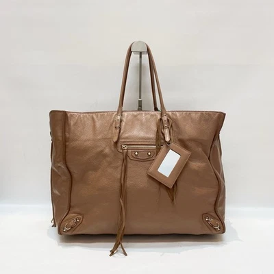 BALENCIAGA VINTAGE ブラウン トートバッグ BALENCIAGA VINTAGE 
