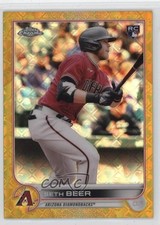 2022 Topps Chrome Logofractor Edition Gold Refractor /50 Seth Beer #93 1j0t