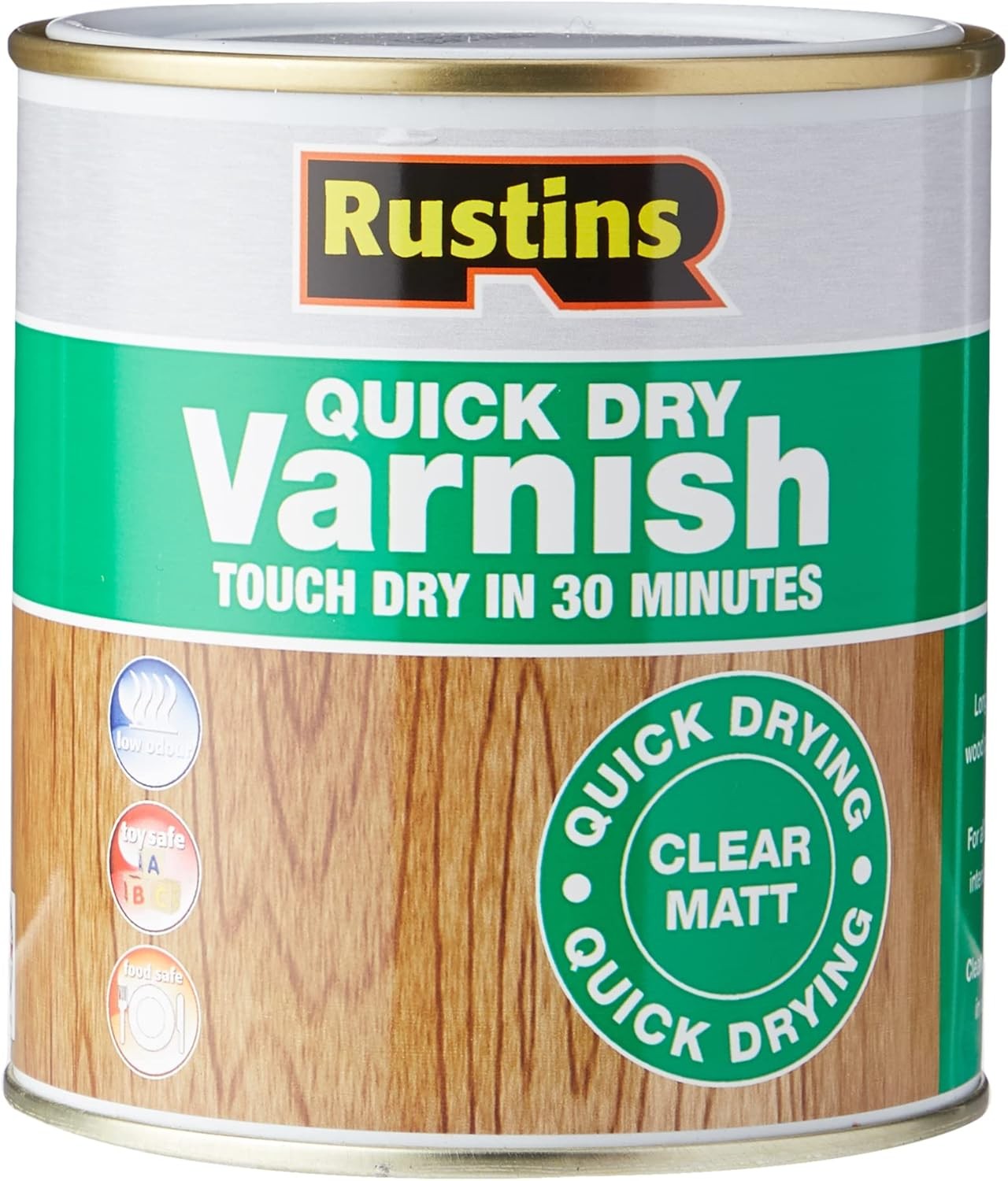 RUSTINS Quick Dry Varnish Clear Matt 500 ml 8390₽