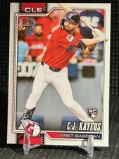 2026 Topps - #35 RC C.J. Kayfus Cleveland Guardians