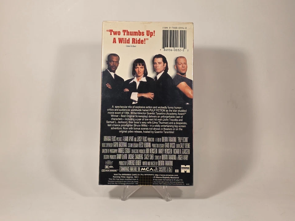 Pulp Fiction (VHS, 1996, Special Collector's Edition) New Sealed - Image 2 of 4