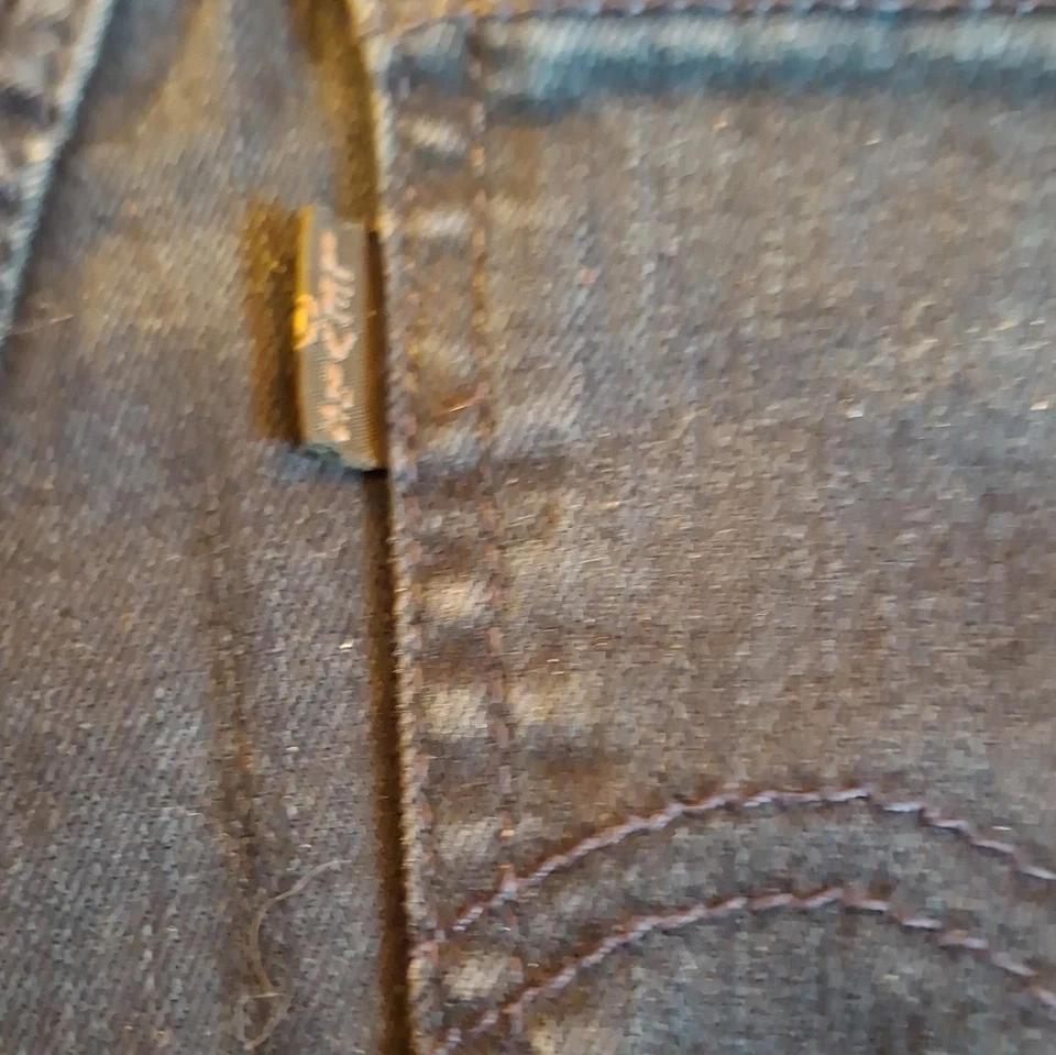 Levi's Men's 501 Blue Denim Straight Jeans 32W 32L Regular Fit Mid Rise, photo 4 of 5