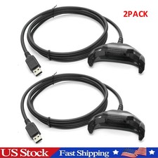 2x US USB Data Charger Cable for Zebra TC51 TC510K TC56 TC57 CBL-TC51-USB1-01