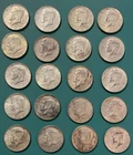 1964 Kennedy 90% Silver Half Dollar Roll - 20 coins - Lot #4