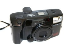 Olympus Izm 200 Quartzdate 38-80mm Point and shoot filmCamera Power confirmed