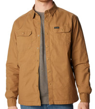 NEW Columbia AM6702-257 Delta Landroamer Lined Button Snap LS Shirt Men's M