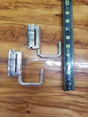 2 inch E Track J Hooks - Heavy Duty Steel Anchor Points for Trailers etrack 2''