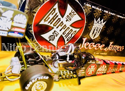 NHRA Scott Kalitta 1:24 Diecast JESSE JAMES West Coast Choppers