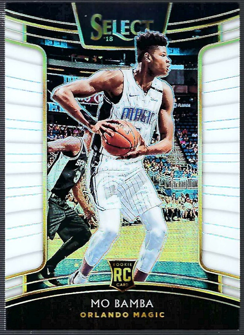 2018-19 Select Prizms White #55 Mo Bamba Rookie RC #21/149
