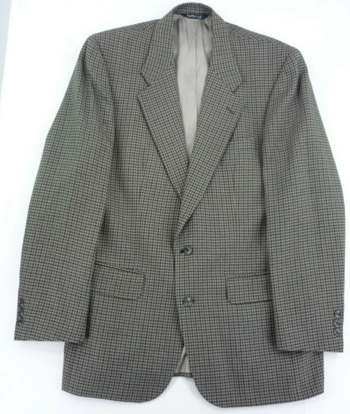 Burberrys' Men's Houndstooth Sport Coat Suit Jacket … Gem