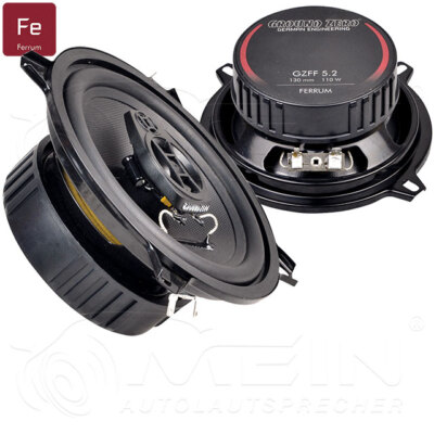 GROUND ZERO LAUTSPRECHER für BMW 5ER E39 Limousine 1995-2003 Vorn Tür 110W #B1QC