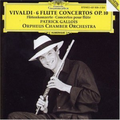 Patrick Gallois/Orpheus Chamber Orchestra Vivaldi: 6 Flute Concertos Op.10 (CD)