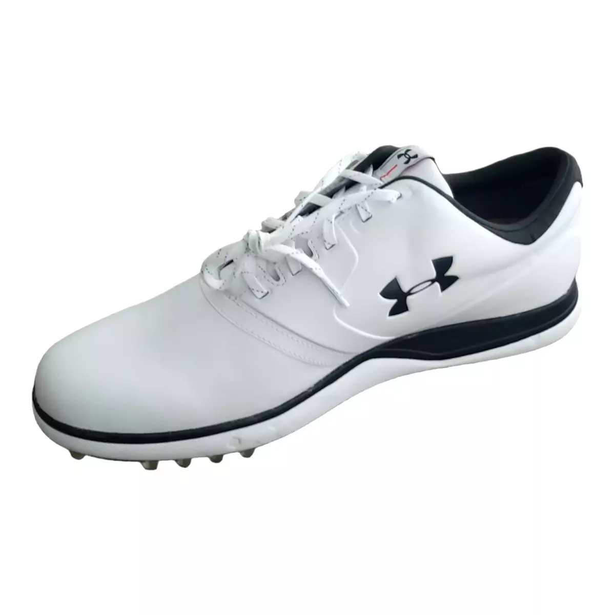 Under armour men's performance sl leather golf best sale shoe