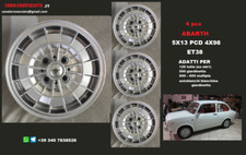 4 jantes alliage style Campagnolo Abarth 5x13 4x98 TC OT fiat wheels jantes j...
