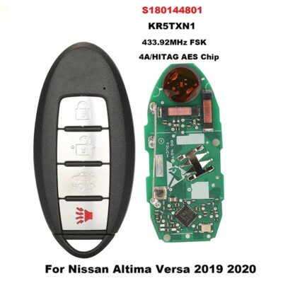 Nissan Altima Versa 2019+ Smart Key KR5TXN4 285E3-6CA6A