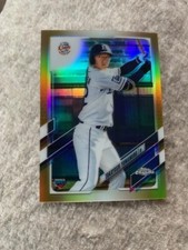 Takayoshi Yamamura 2021 Topps Chrome NPB Nippon GOLD Refractors SP /50 RC