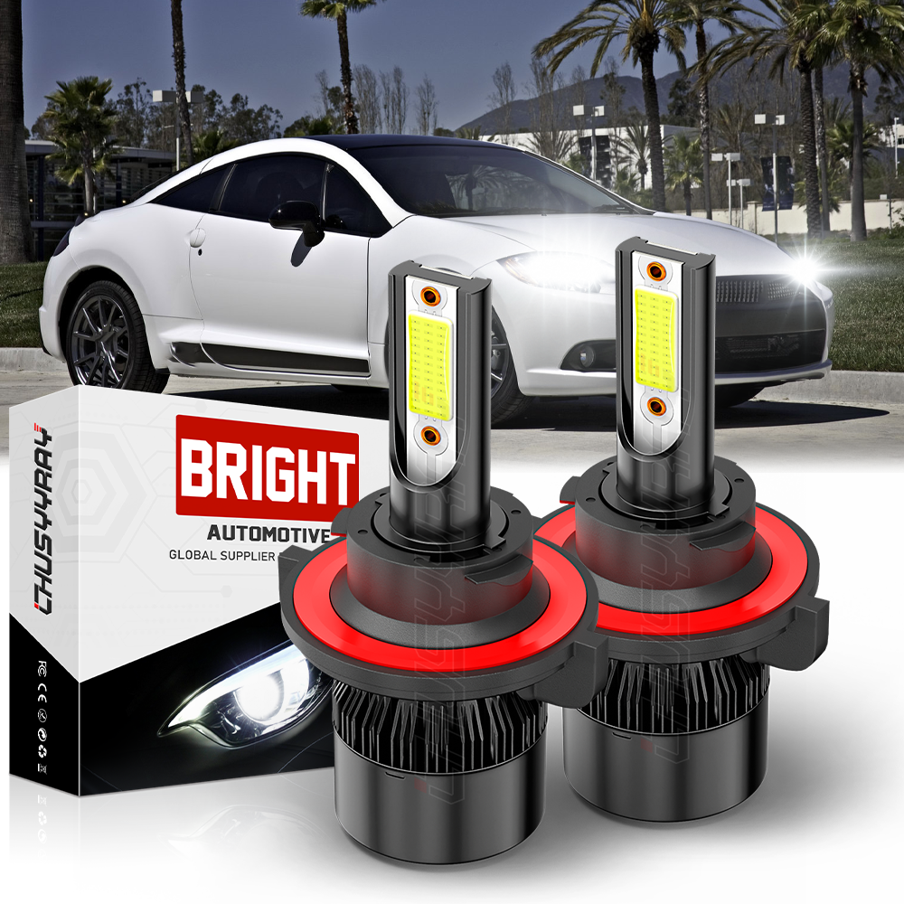 6000K White 9008 LED Headlight Kit Hi/Lo Bulbs For MITSUBISHI Eclipse 2006-2012
