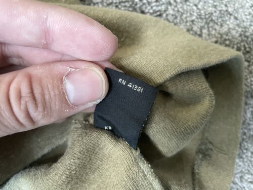 Double RL Ralph Lauren RRL Sweater Mens XL Beige Henley Wool Blend Vintage USA - Picture 12 of 15