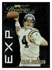 Brad Johnson 1999 Playoff Prestige EXP EX57  SN3250  Reflections Silver