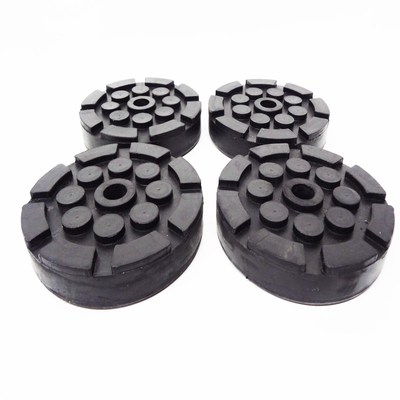 QUALITY LIFT ROUND RUBBER PADS for OLDER STYLE QUALITY LIFTS SET OF 4 26K25030