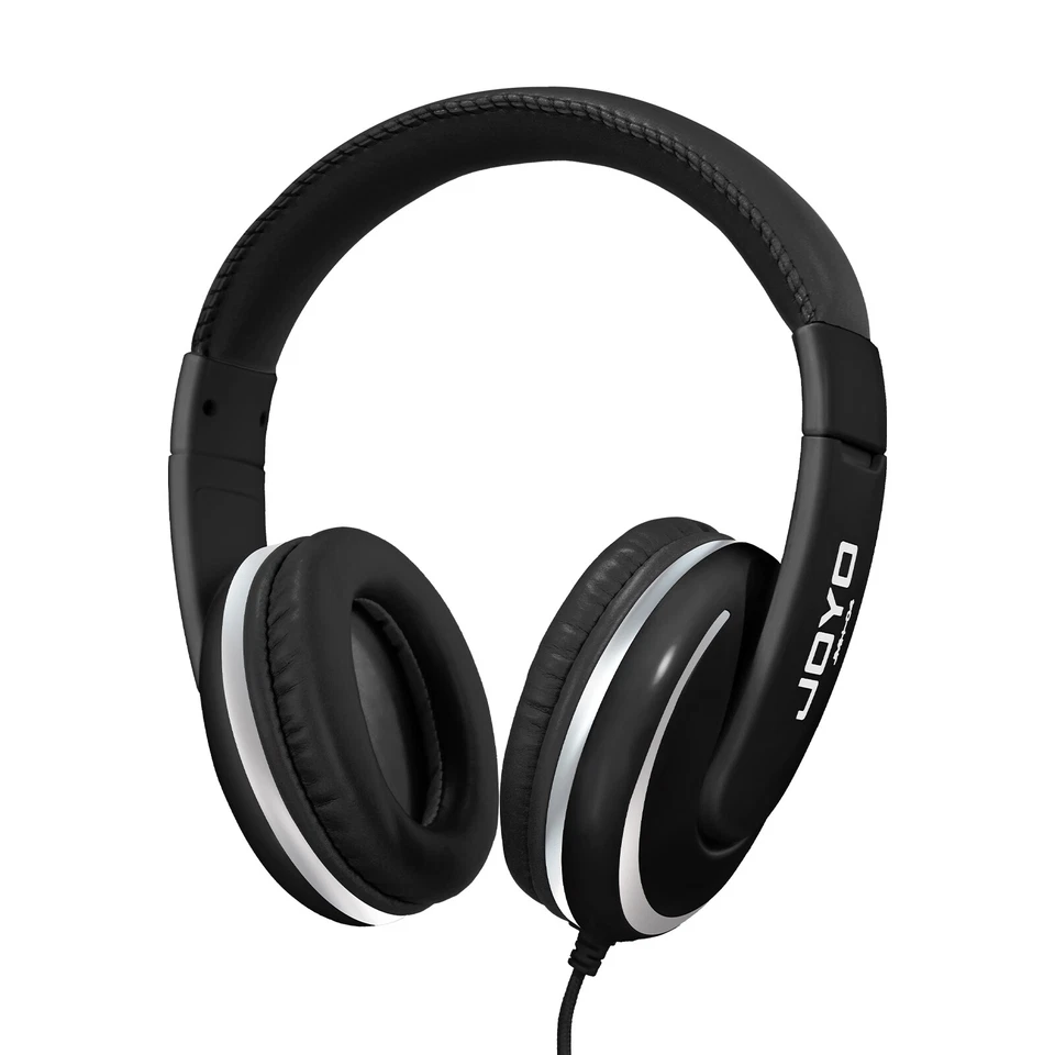 JOYO Wired Over Ear Studio Monitor Headphones Noise Isolation 1/4 to 3.5mm Jack - Image 2 of 4