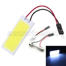 5 x White COB 36-LED Plate Car Interior Dome Light Bulb W5W T10 Festoon 5 2cm